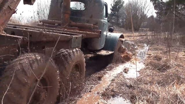 Протестировали самый мощный ЗиЛ-157 на бездорожье!! Т-16 удивил проходимостью! смотреть онлайн