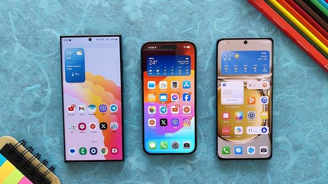 UI Design Wars: One UI 6 Vs IOS 17 Vs HarmonyOS 4 - Ultimate Comparison