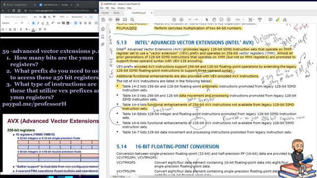 Intel Instructions 59 Advanced Vector Extensions AVX смотреть онлайн