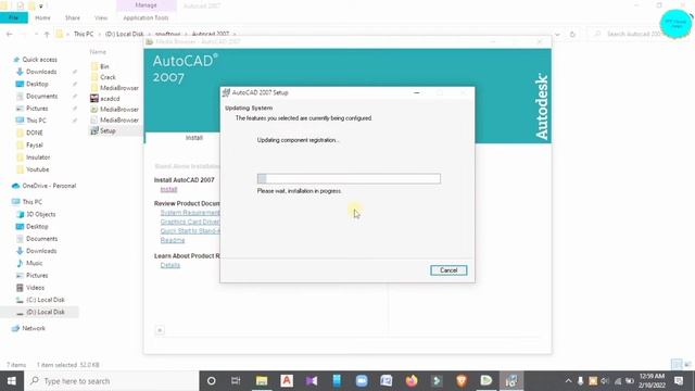 How to install and setup AutoCad 2007 for windows 7,8,10. смотреть онлайн