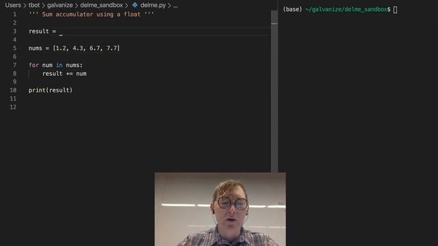 Accumulators - Sum Accumulator Using a float смотреть онлайн