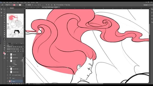 как работать с pen tool в Adobe Photoshop смотреть онлайн