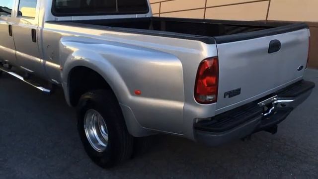 WWW.DIESEL-DEALS.COM 2003 FORD F350 CREW XLT 4X4 DUALLY 7.3 POWERSTROKE TURBO DIESEL LOW MILES смотреть онлайн
