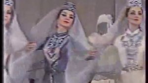 ГАНТ «Алан«_«Осетинский девичий танец«_1987 г.