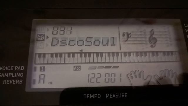 Disco soul 70s Yamaha PSR E 253 and Casio CTK 3200 смотреть онлайн