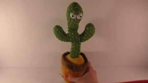 Обзор танцующего и поющего Кактуса-повторюшки