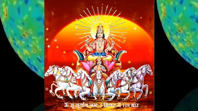 Om Sum Suryaya Namaha : 108 Times in 5 Minutes : Surya Mantra : Fast смотреть онлайн