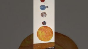 солнечная система сделано из пластилина