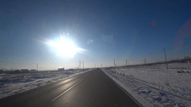 Едим по Аскизу(Асхыс) ТЕМПЕРАТУРА -38 22.01.2023 год. смотреть онлайн