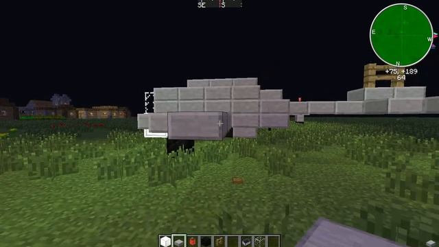 Как построить самолёт в minecraft смотреть онлайн