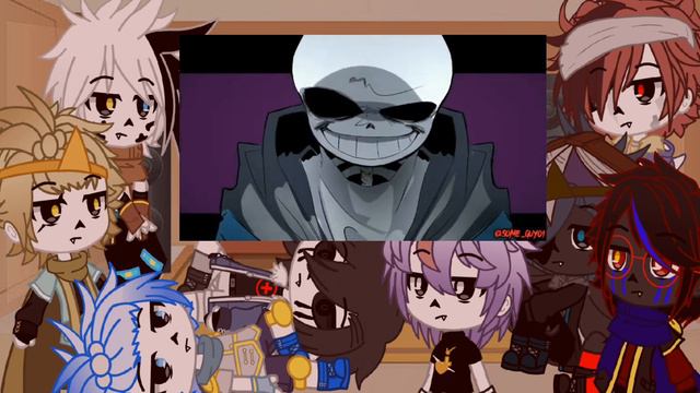 Реакция Сансав на Даст Санса. Андертейл ав-ау #andertale смотреть онлайн