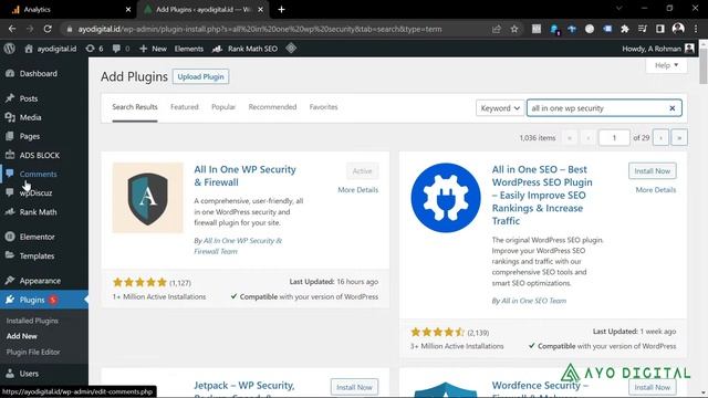 Cara Mengaktifkan Hotlink Protection Menggunakan Plugin All In One WP Security смотреть онлайн