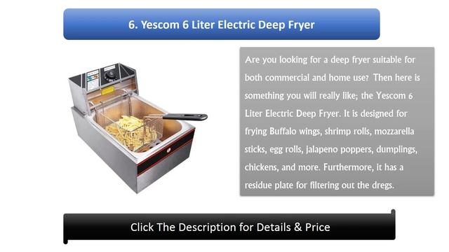 Top 10: Best Electric Deep Fryers 2023 смотреть онлайн