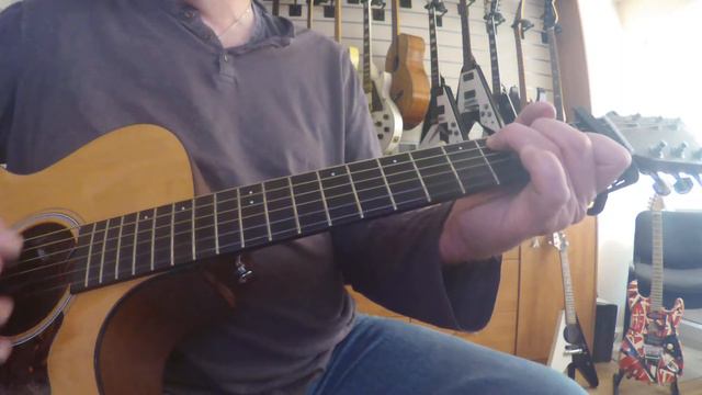 The Power Of Love Frankie Goes To Hollywood Acoustic Guitar Cover Play Through смотреть онлайн