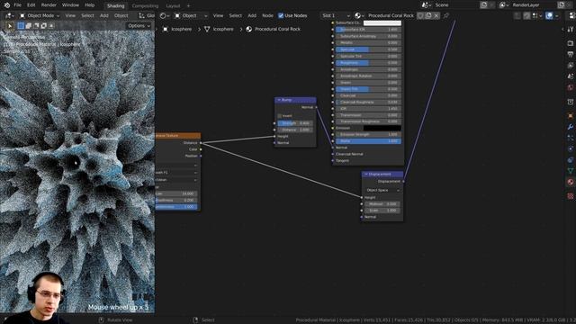 Procedural Coral Rock Material (Blender Tutorial) смотреть онлайн