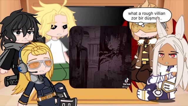 Pro heroes react to "Makima" as a villian /au/ смотреть онлайн