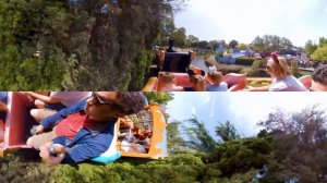 [5K 360] Casey Jr Train Disneyland 360° POV - Classic Disney Attraction