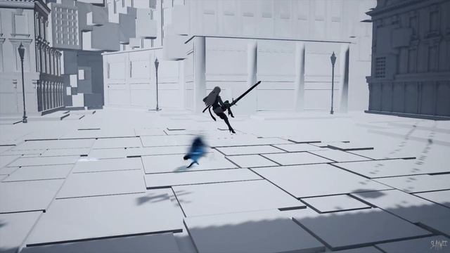 A2 vs 2B - (Nier Automata x Devil May Cry) смотреть онлайн