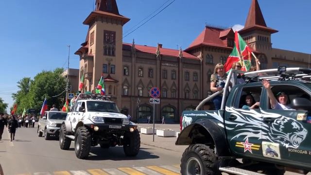 Празднование Дня пограничника в Саратове смотреть онлайн