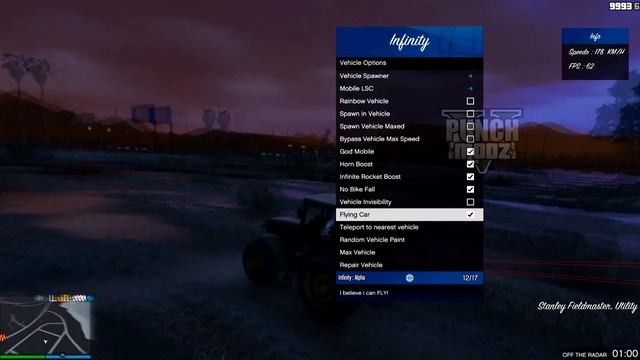 GTA V PC Online 1.42 Infinity Menu 1.8 - Infinity PAID Hack Undetected (showcase) смотреть онлайн