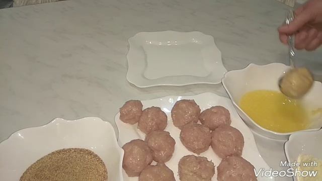 Куриные шарики (крокеты) смотреть онлайн
