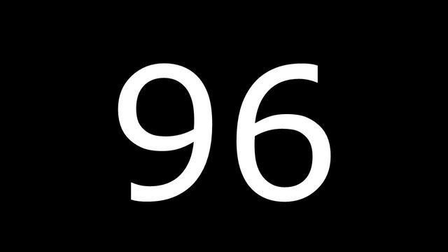 Число "96" Number смотреть онлайн