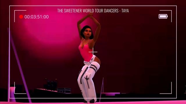 Side To Side / Bloodline - Sims 4, Sweetener World Tour (FLASH WARNING) смотреть онлайн