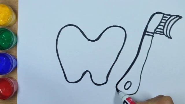 How to draw teeth. смотреть онлайн