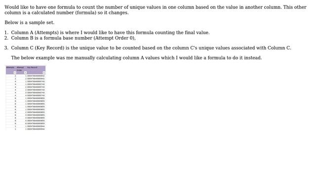 Microsoft Excel 2010 Counting unique values based on a changing condition in another column смотреть онлайн
