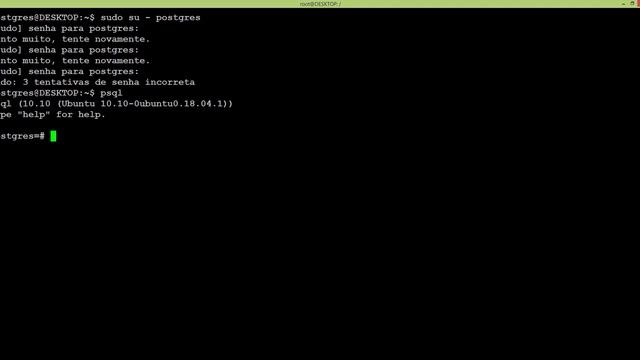 Aula Instação e configuração do PgAdmin no Ubuntu 18.04 смотреть онлайн