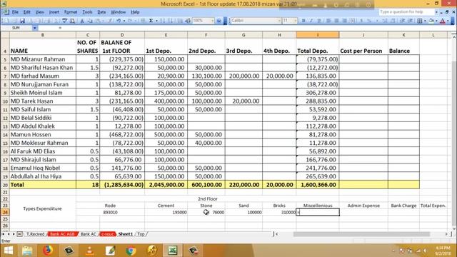 Microsoft Excel 2003 sheet making tutorial смотреть онлайн