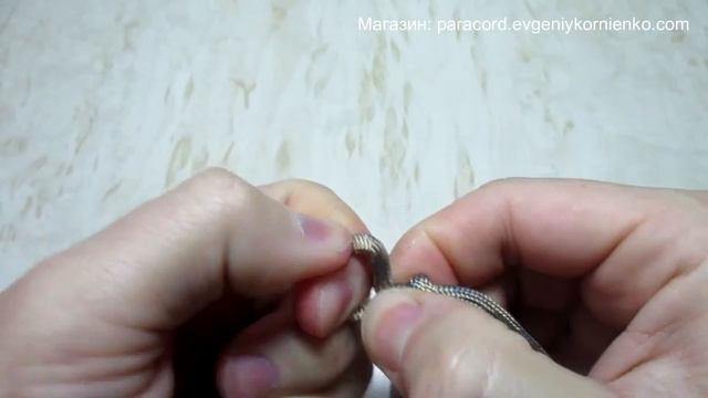Быстрорасплетающийся браслет из паракорда. смотреть онлайн