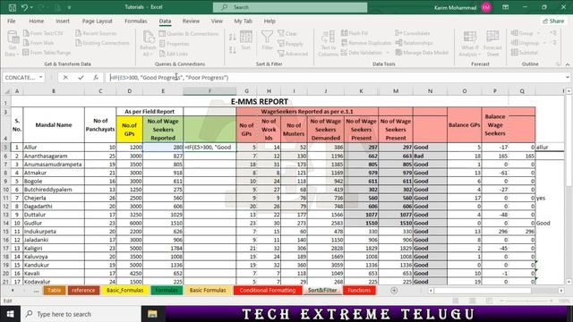 Excel Tutorials #Conditional Formatting #Math Functions - P-8 смотреть онлайн