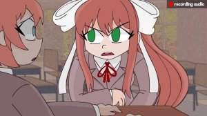 Что Моника Сказала Сайори? [RUS DUB] -Vannamelon (DDLC Animation)