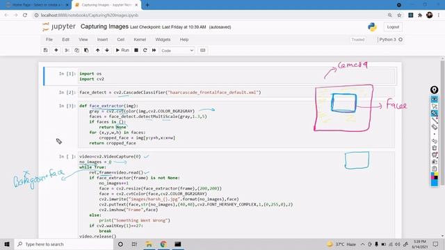 Python - Deep Learning Project | Part - 2 Face Recognition Project | Preparing Dataset | cv2 смотреть онлайн