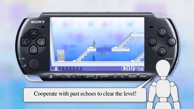 Echoshift the new Incredible PSP Game! Brilliant brain teaser смотреть онлайн