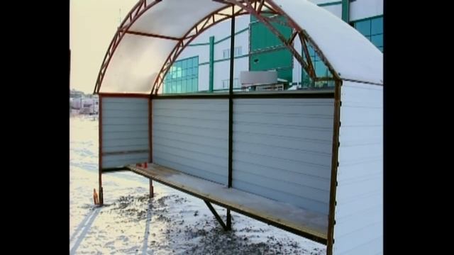 В Центральном округе Братска появилась новая автобусная остановка