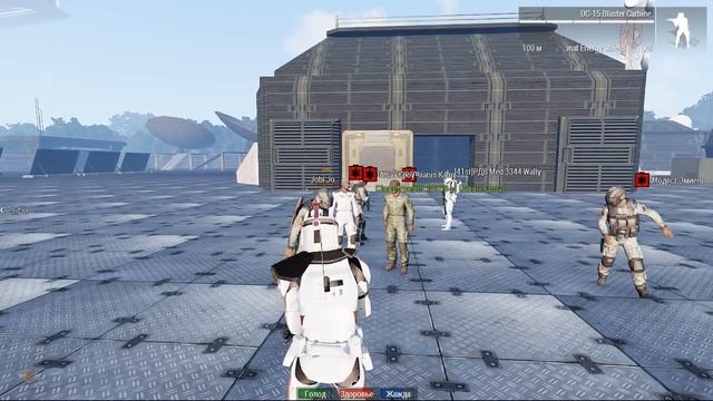 ARMA 3. STAR WARS. Мод Opposition. Проект Star Line. Знакомство с учеными. смотреть онлайн