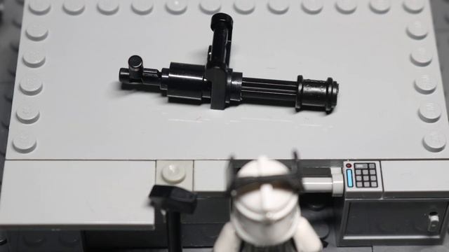 Z-6 rotary blaster cannon | Lego StarWurs tutorial смотреть онлайн