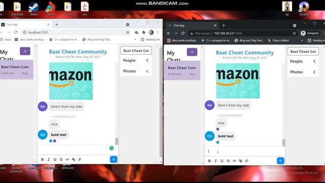 React Chat App смотреть онлайн
