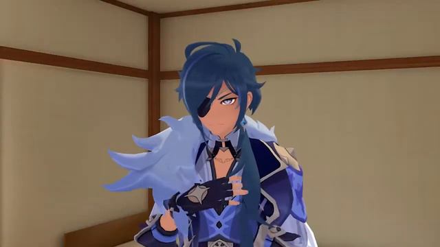 MMD Genshin Impact Kaeya, Where's the Door Hole смотреть онлайн