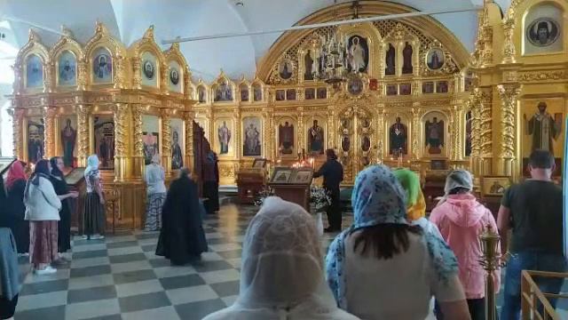 Неделя 4-я по Пятидесятнице. Обретение честных мощей прп. Сергия, игумена Радонежского смотреть онлайн