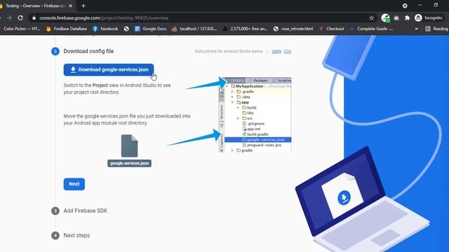 How to Connect Firebase project manually | Github Firebase Project Connection tutorial смотреть онлайн
