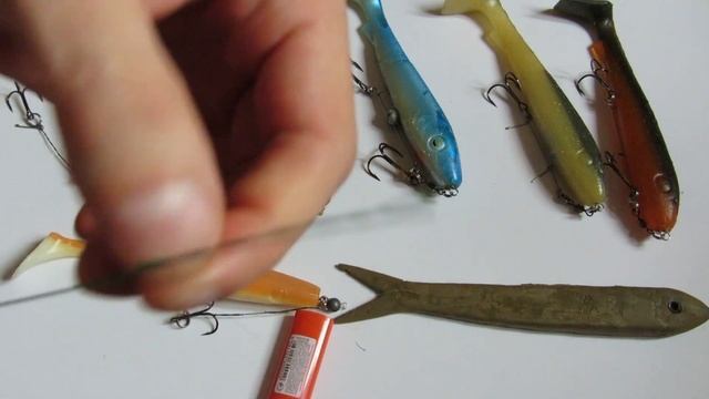 Оснастка стингер для крупного силикона. Крупные приманки и их оснастка. смотреть онлайн