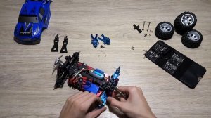 ? Апгрейд машины WLtoys A979 - Металлическая подвеска