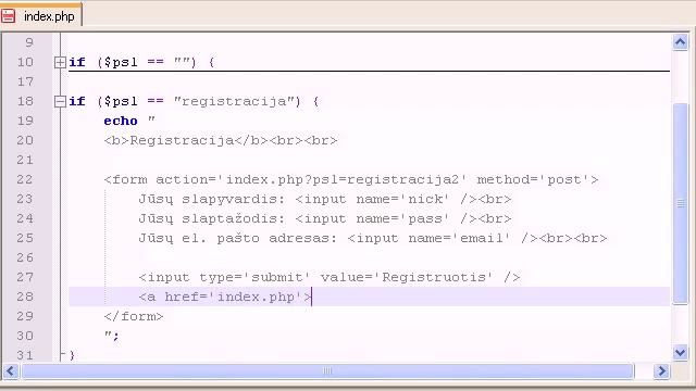PHP pamokos 20 Registracijos ir prisijungimo sistema смотреть онлайн