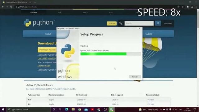 How To download and Install python 3.10.2 in Windows 10 смотреть онлайн
