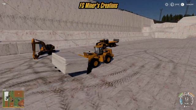 MCE V0.7 Is Out Work At Marble Mine Mining And Construction Map Economy Map Farming Simulator 19 смотреть онлайн