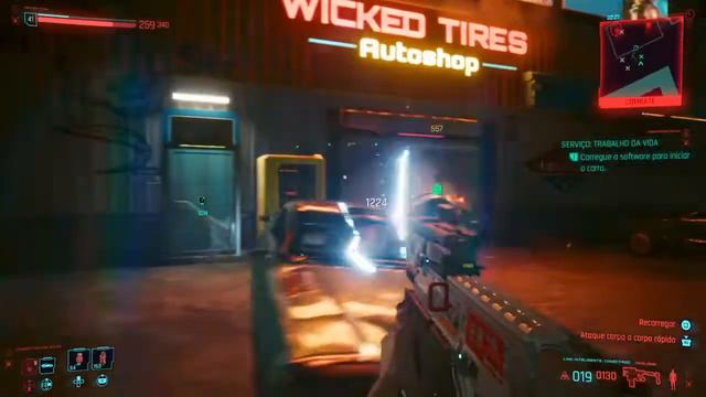 CyberPunk 2077-Serviços para Sebastian Ibarra-Trabalho da Vida смотреть онлайн