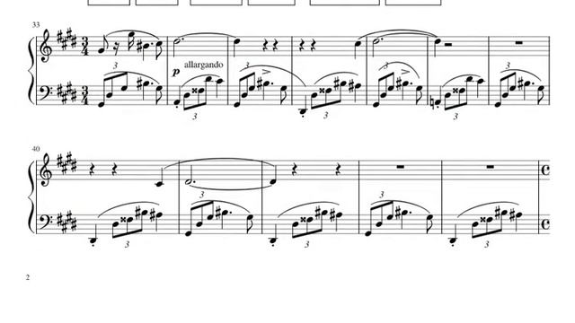 Nocturne in C sharp Minor Frederic Chopin Sheet MUSIC Ноктюрн Шопен Ноктюрн № 20 до диез минор нот смотреть онлайн